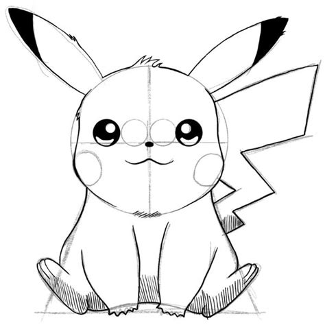 pikachu para desenhar|Desenhos de Pikachu